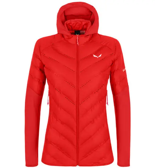 Agner Hybrid RDS Down W - giacca ibrida - donna Red
