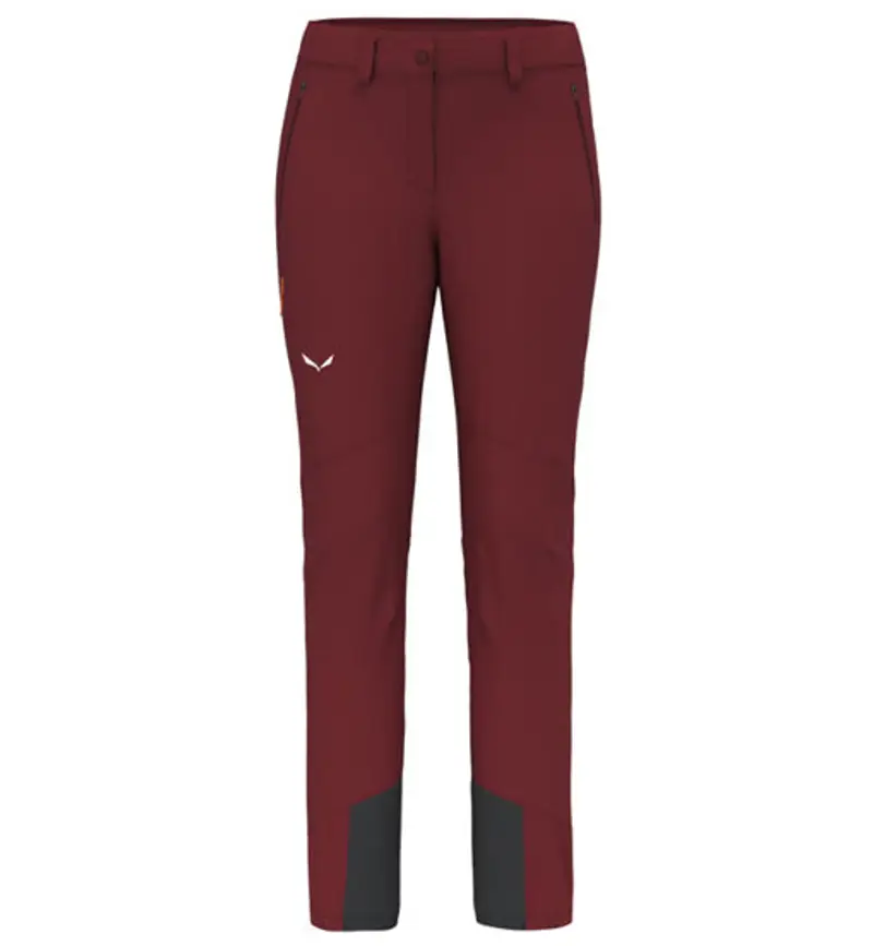 Agner Orval 3 Dst W - pantaloni softshell - donna Dark Red