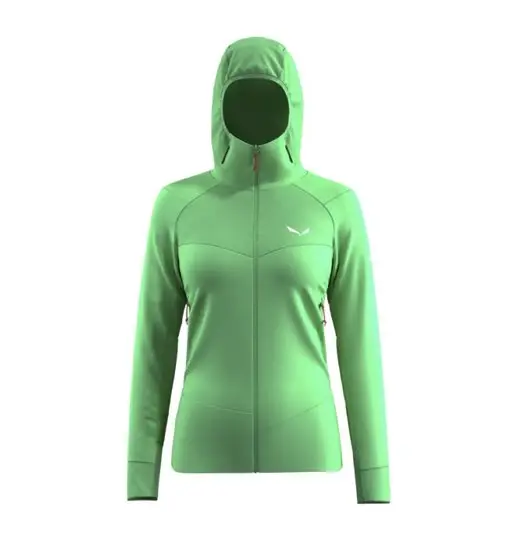 Agner Pl W Hoodie - felpa in pile - donna Light Green