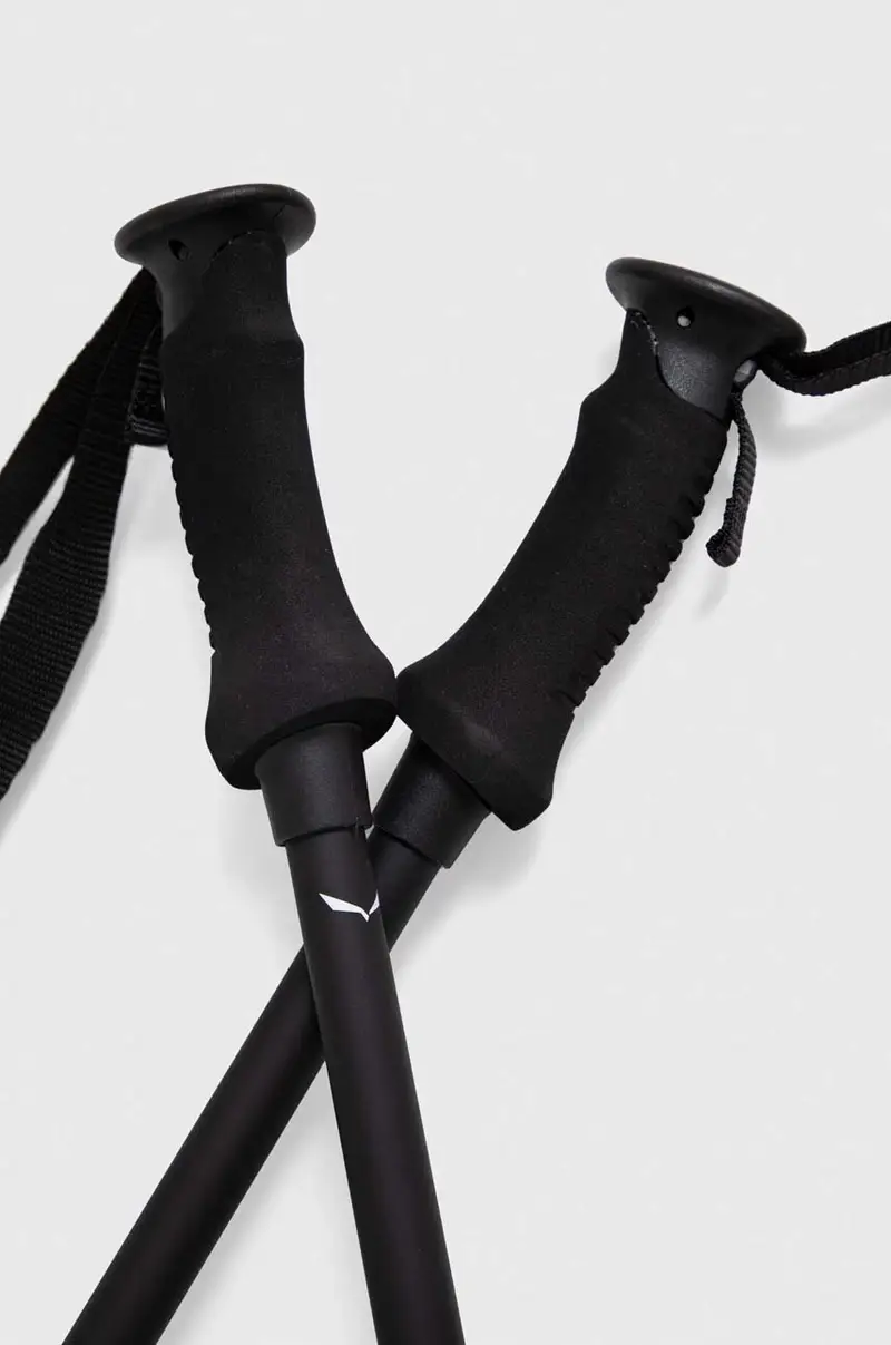 bastoncini da trekking Puez Aluminium Nero miniatura 2