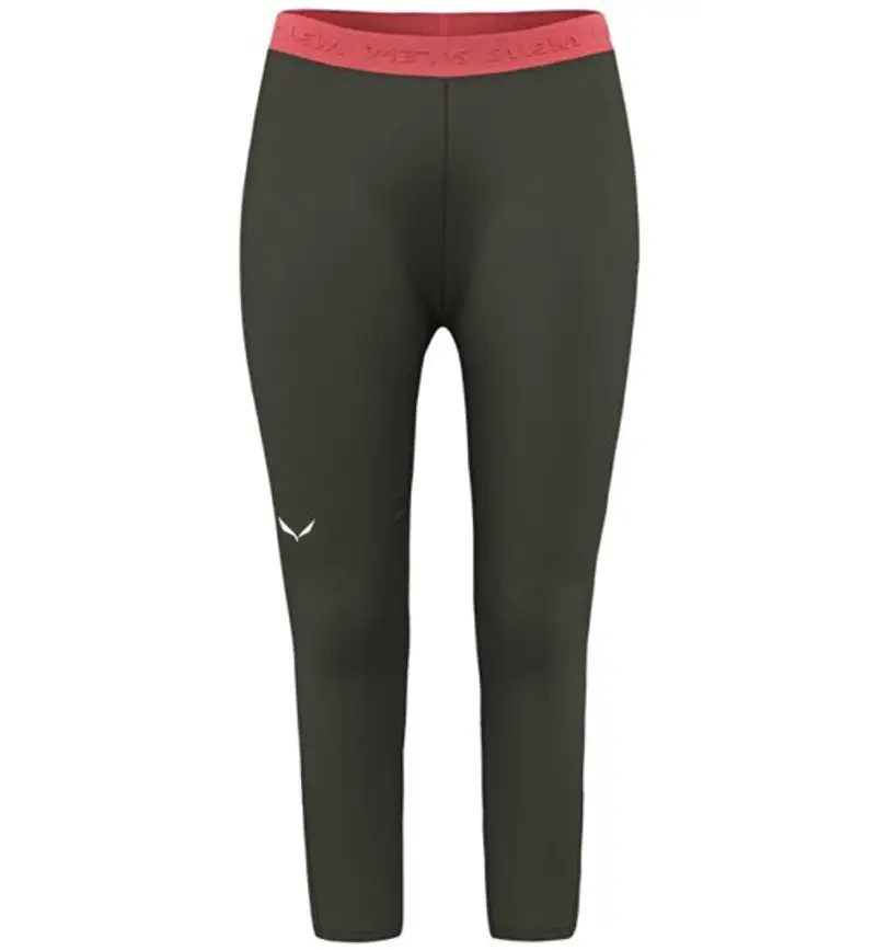 Cristallo Warm AMR - calzamaglia a 3/4 - donna Dark Green