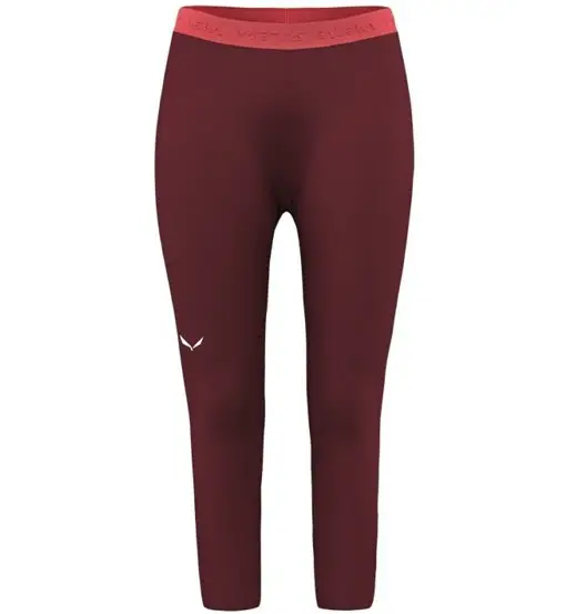 Cristallo Warm AMR - calzamaglia a 3/4 - donna Red