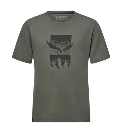 SALEWA T-shirt Uomo Verde 3448705