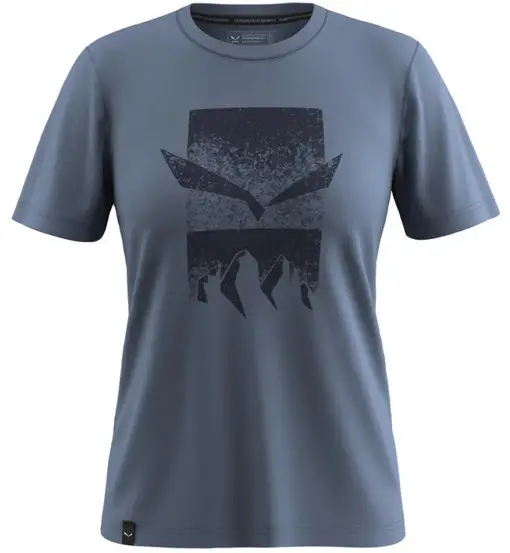SALEWA T-shirt Donna Blu 4297651