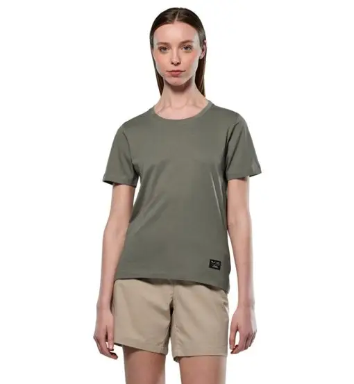 Eagle Logo Patch W - T-shirt - donna Green