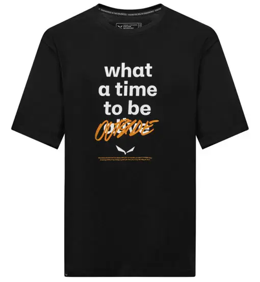 SALEWA T-shirt Uomo Nero 4293375