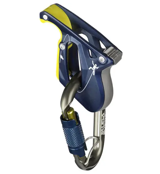 Ergo Belay System - assicuratore/discensore Blue