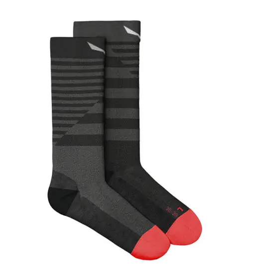 Fanes Hybrid Stripes - calzini lunghi - donna Grey