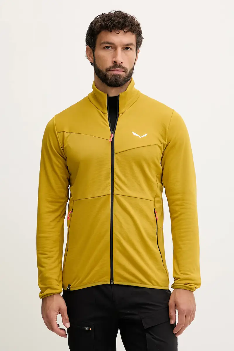 felpa da sport Puez Cammino uomo colore verde 00.0000029094 Giallo