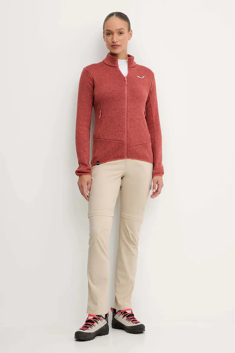 felpa da sport Puez Rocca donna colore arancione 00.0000029127 miniatura 2