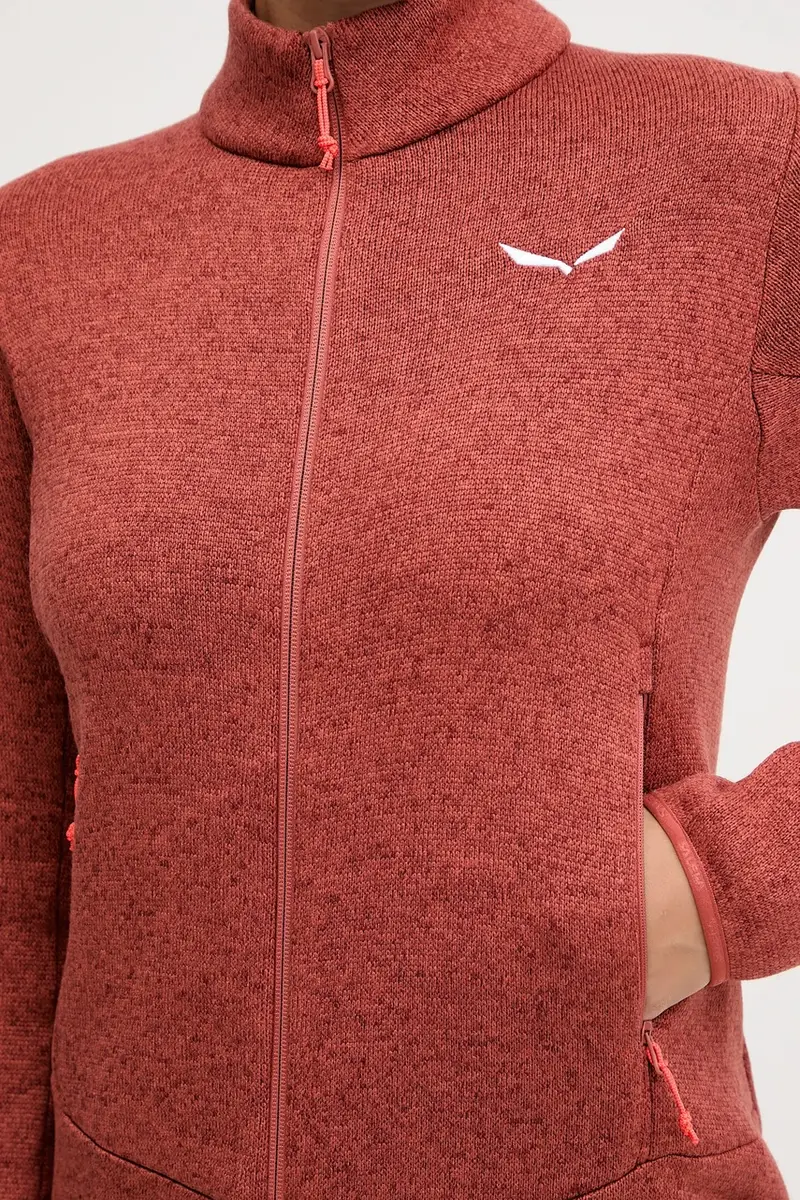 felpa da sport Puez Rocca donna colore arancione 00.0000029127 miniatura 5