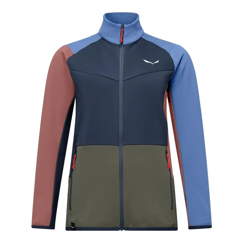 Felpa In Pile Puez Cammino Blueberry Multi Donna EUR 46