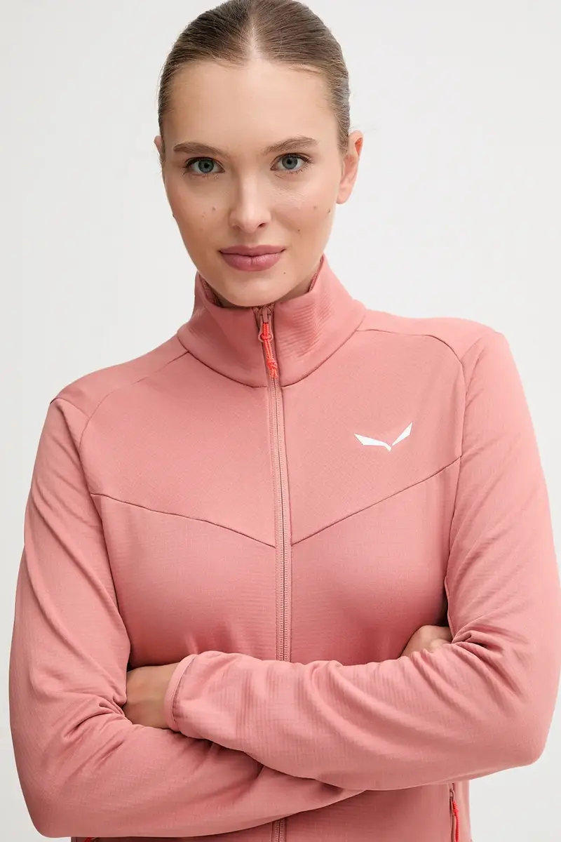 felpa outdoor Puez Cammino donna colore arancione 00.0000029095 miniatura 4