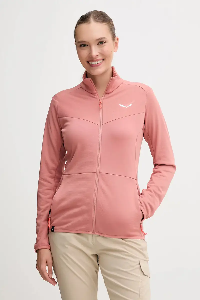 felpa outdoor Puez Cammino donna colore arancione 00.0000029095