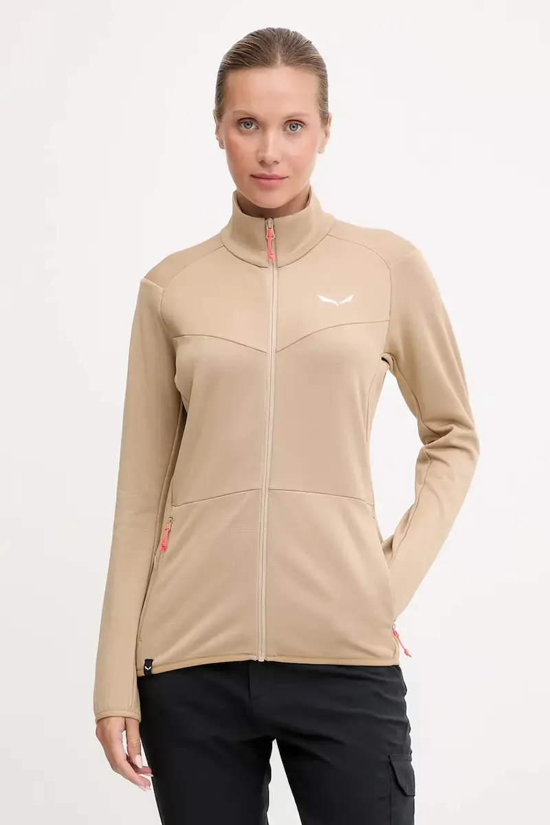 felpa outdoor Puez Cammino donna colore beige 00.0000029095