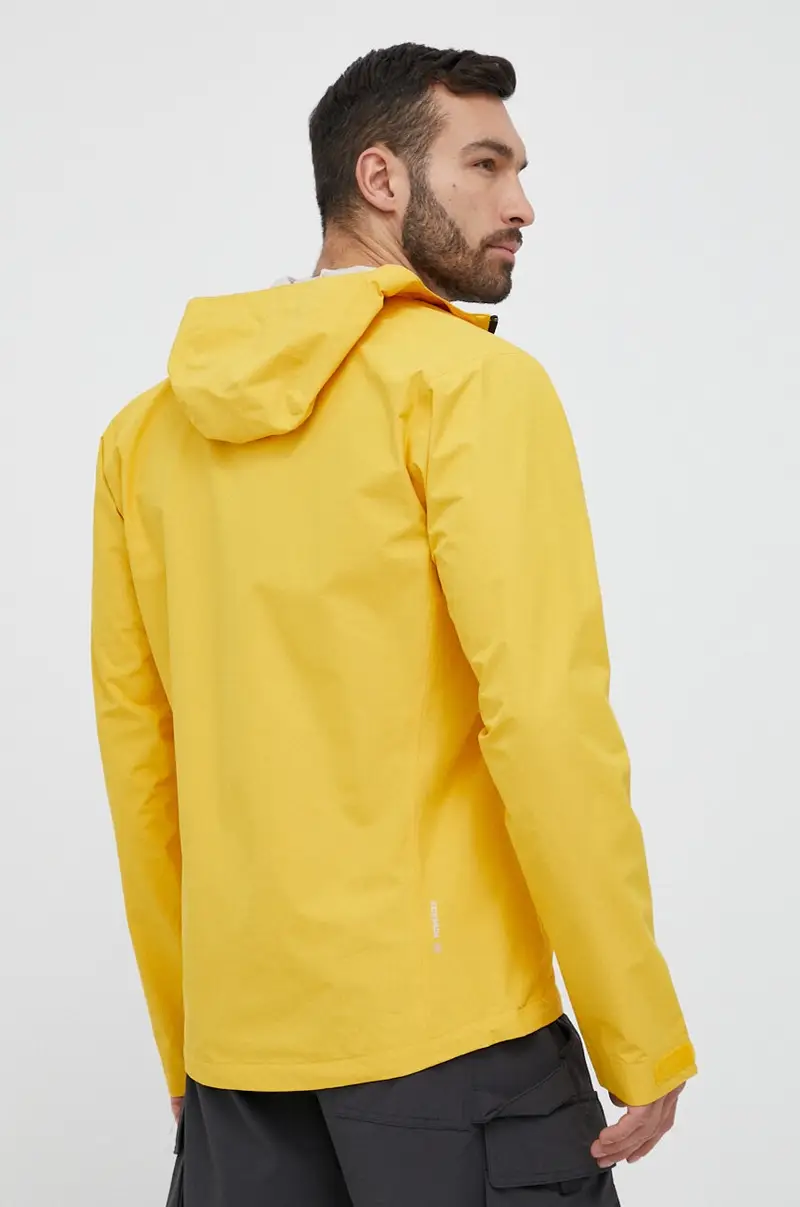 giacca da esterno Puez Aqua 4 PTX 2.5L colore giallo miniatura 3