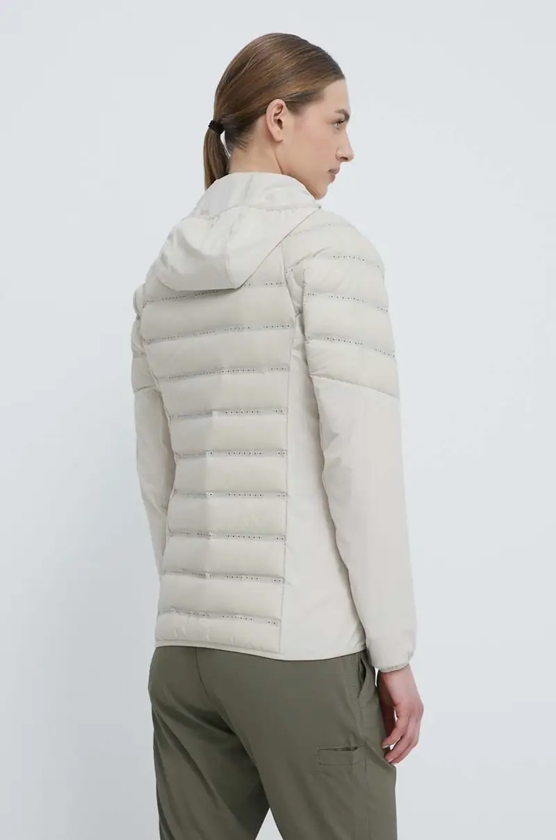 giacca da sci imbottita Agner Hybrid colore beige 00-0000028019 miniatura 3