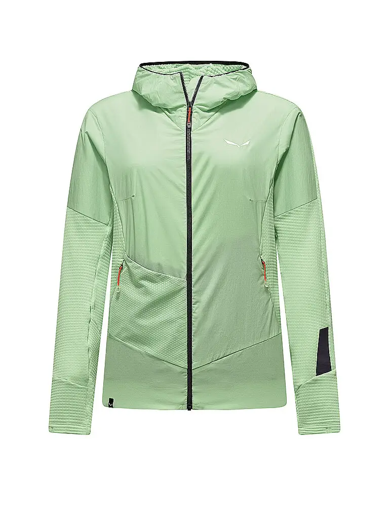 Giacca in pile da donna Pedroc PL Wind Hoodie verde chiaro | 34