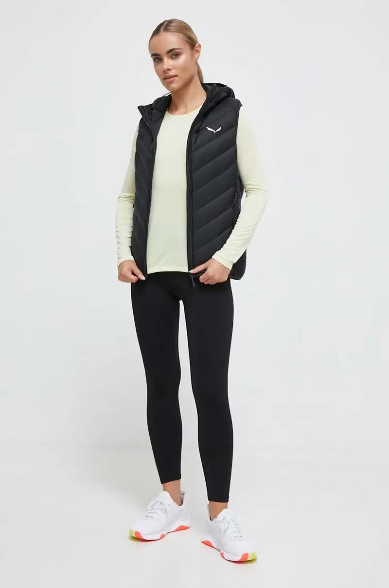 gilè sportivo imbottito Fanes Nero miniatura 2