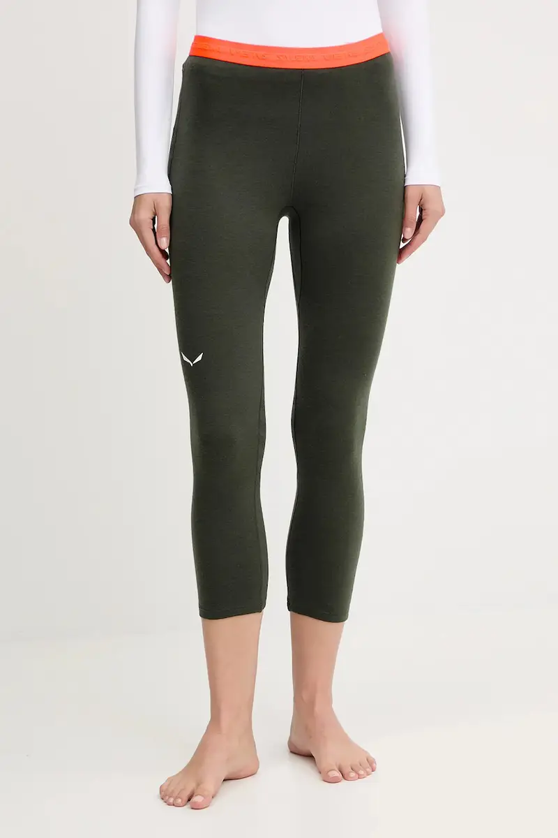 leggings funzionali Cristallo Warm colore granata 00.0000028210 Verde