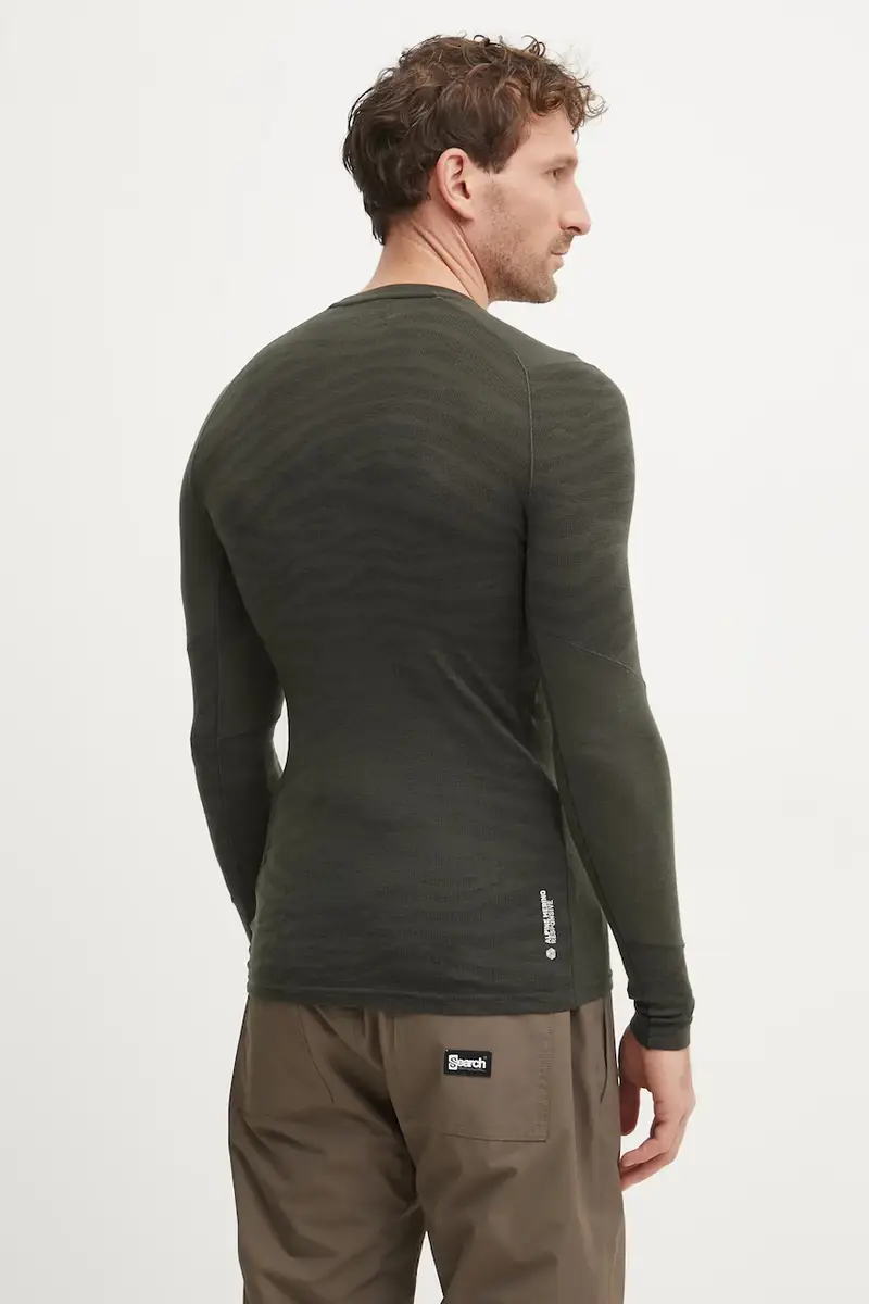 longsleeve funzionale Cristallo Verde miniatura 2