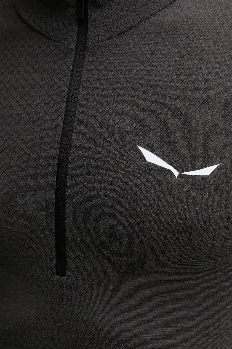 longsleeve funzionale Grigio miniatura 4