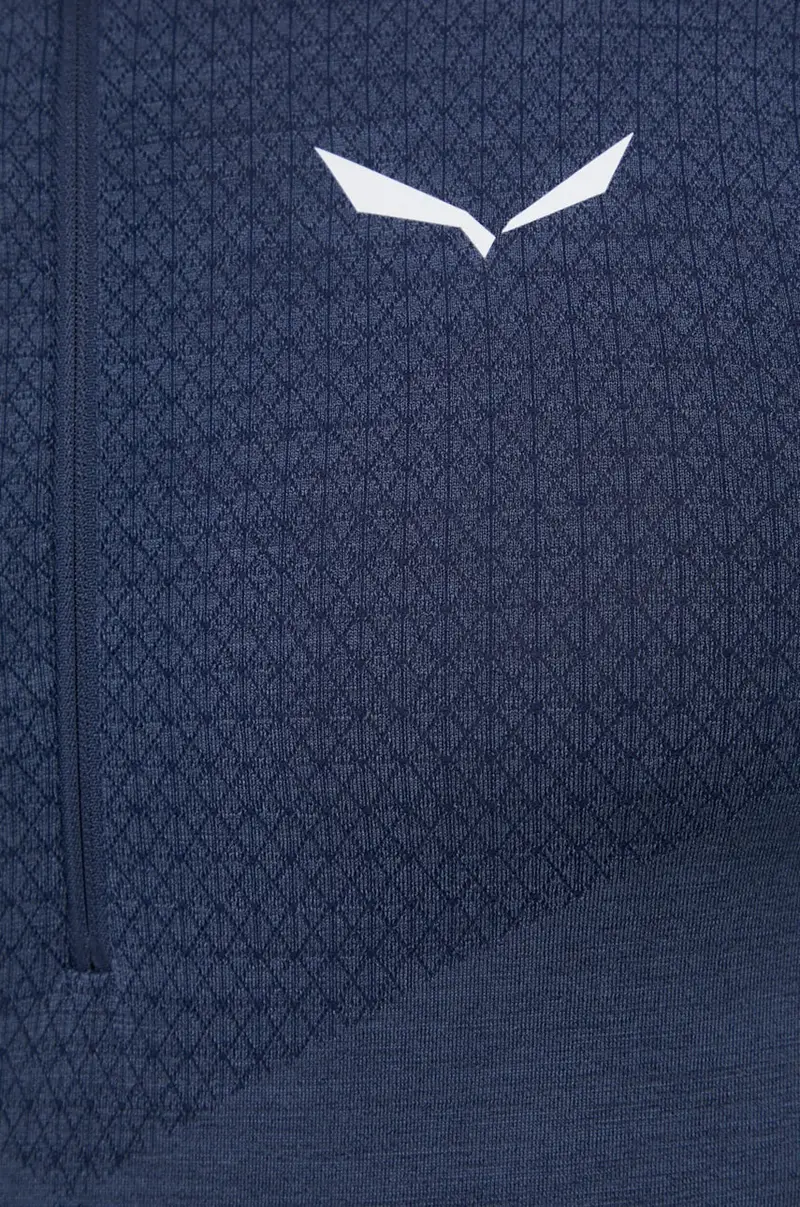 longsleeve funzionale Zebru Blu navy miniatura 4