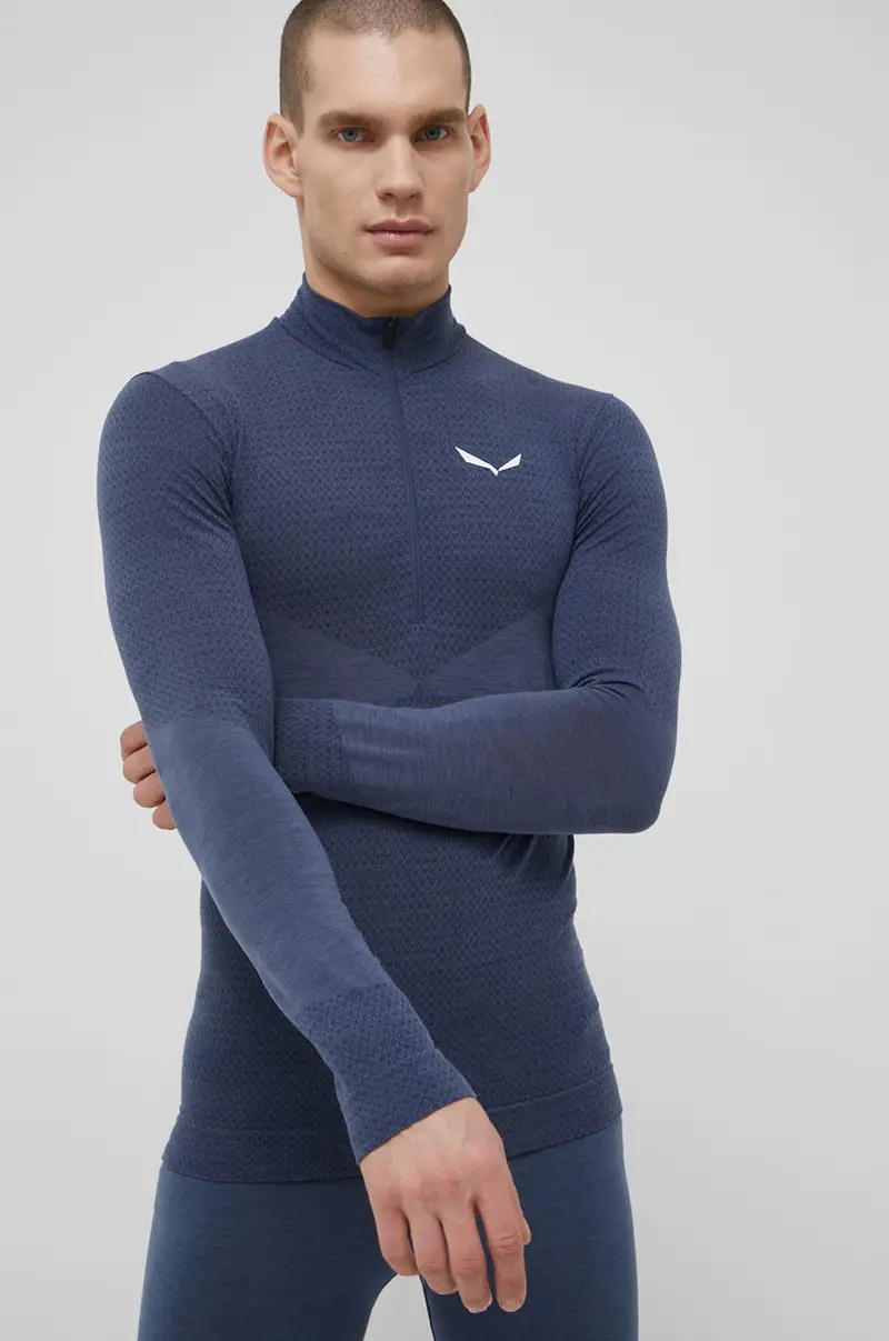 longsleeve funzionale Zebru Blu navy