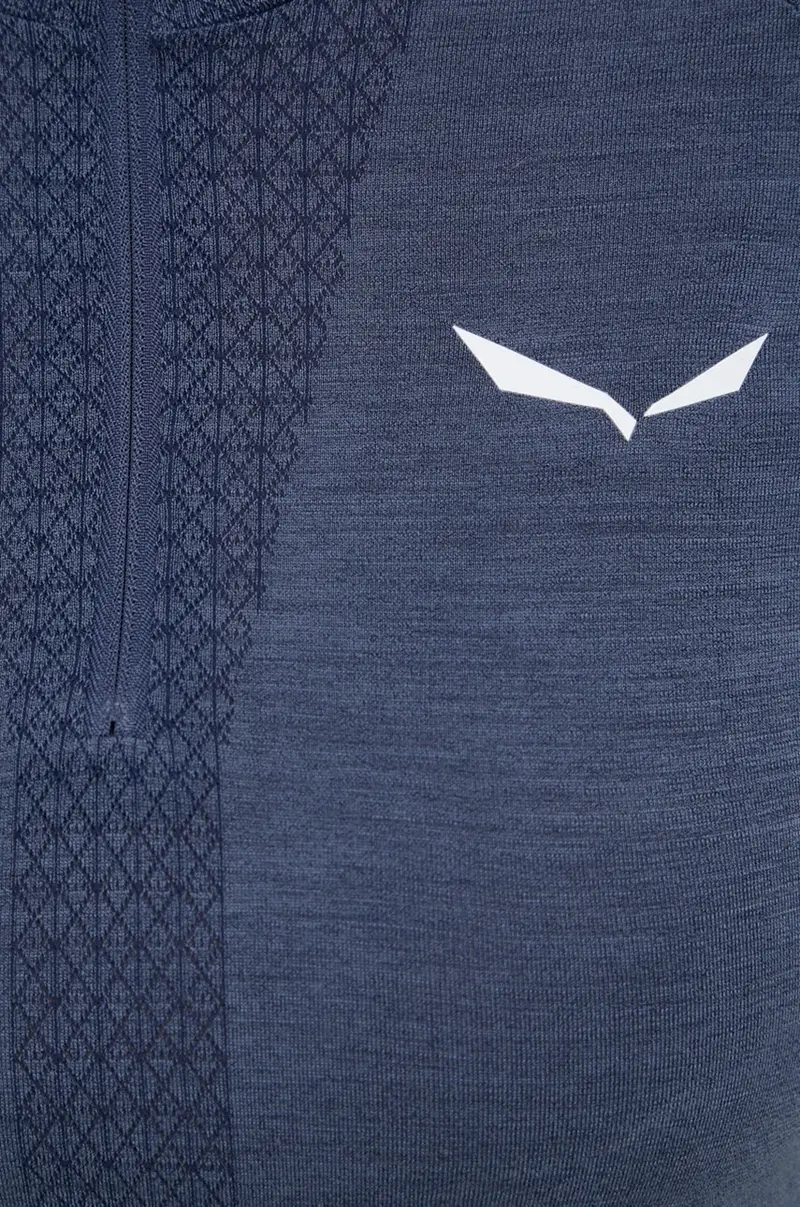 longsleeve funzionale Zebry Responsive Blu navy miniatura 5