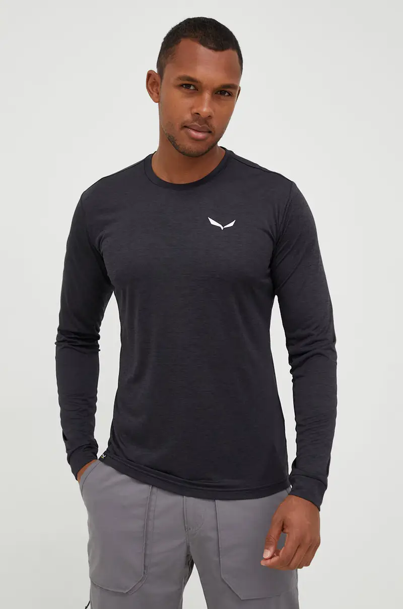 longsleeve sportivo Nero