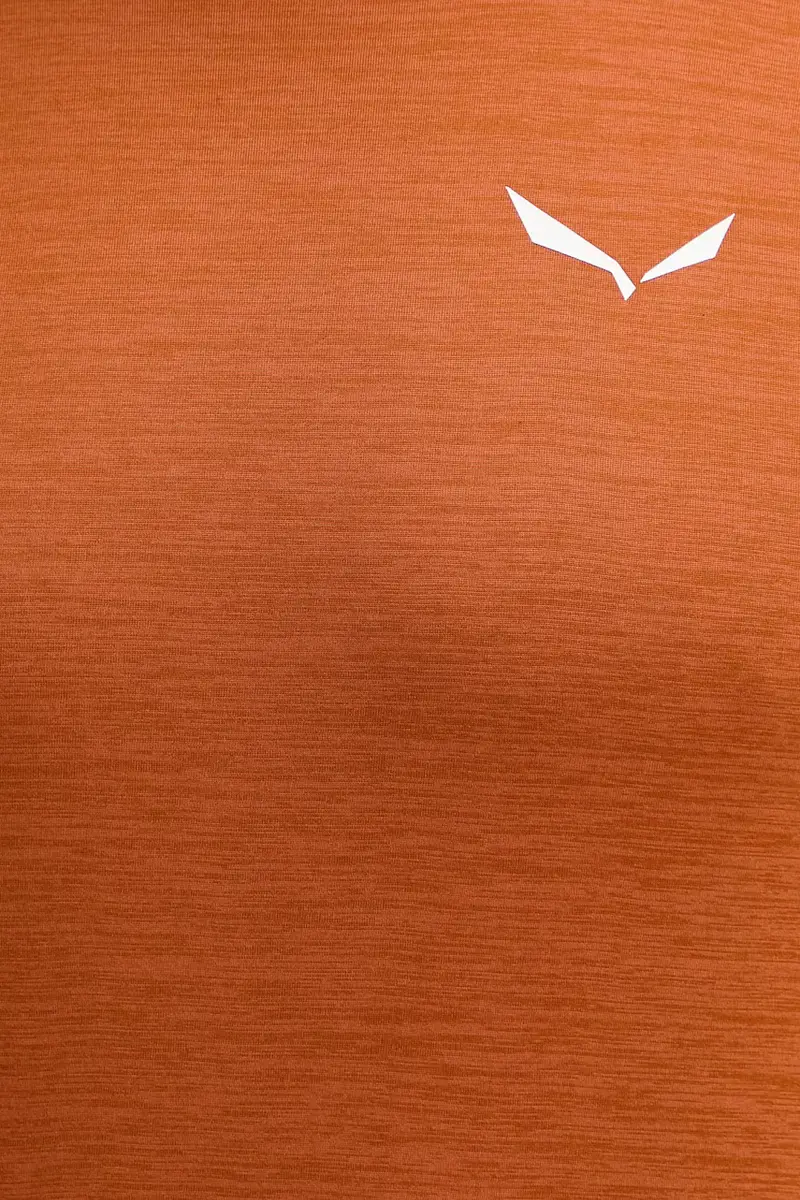 longsleeve sportivo Puez Melange colore blu Arancione miniatura 5