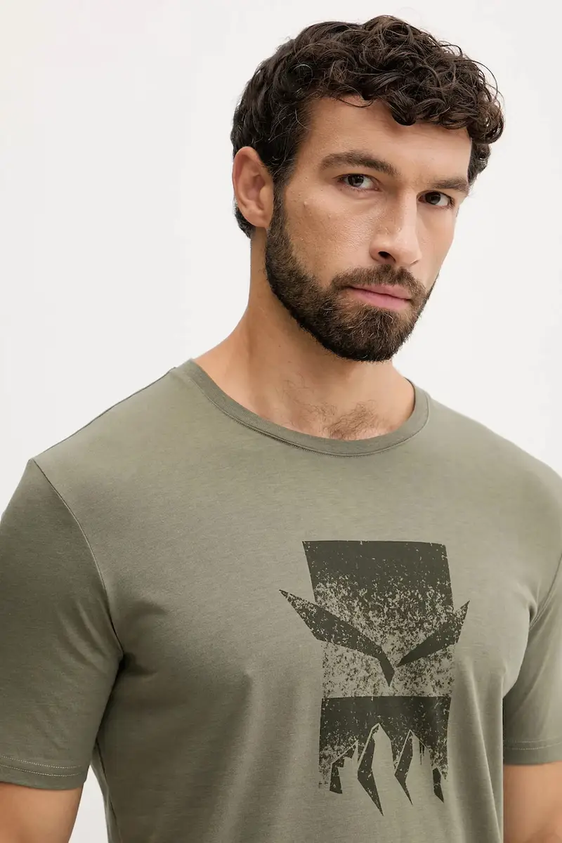 maglietta da sport Eagle 3cime uomo colore verde 00.0000029102 miniatura 3