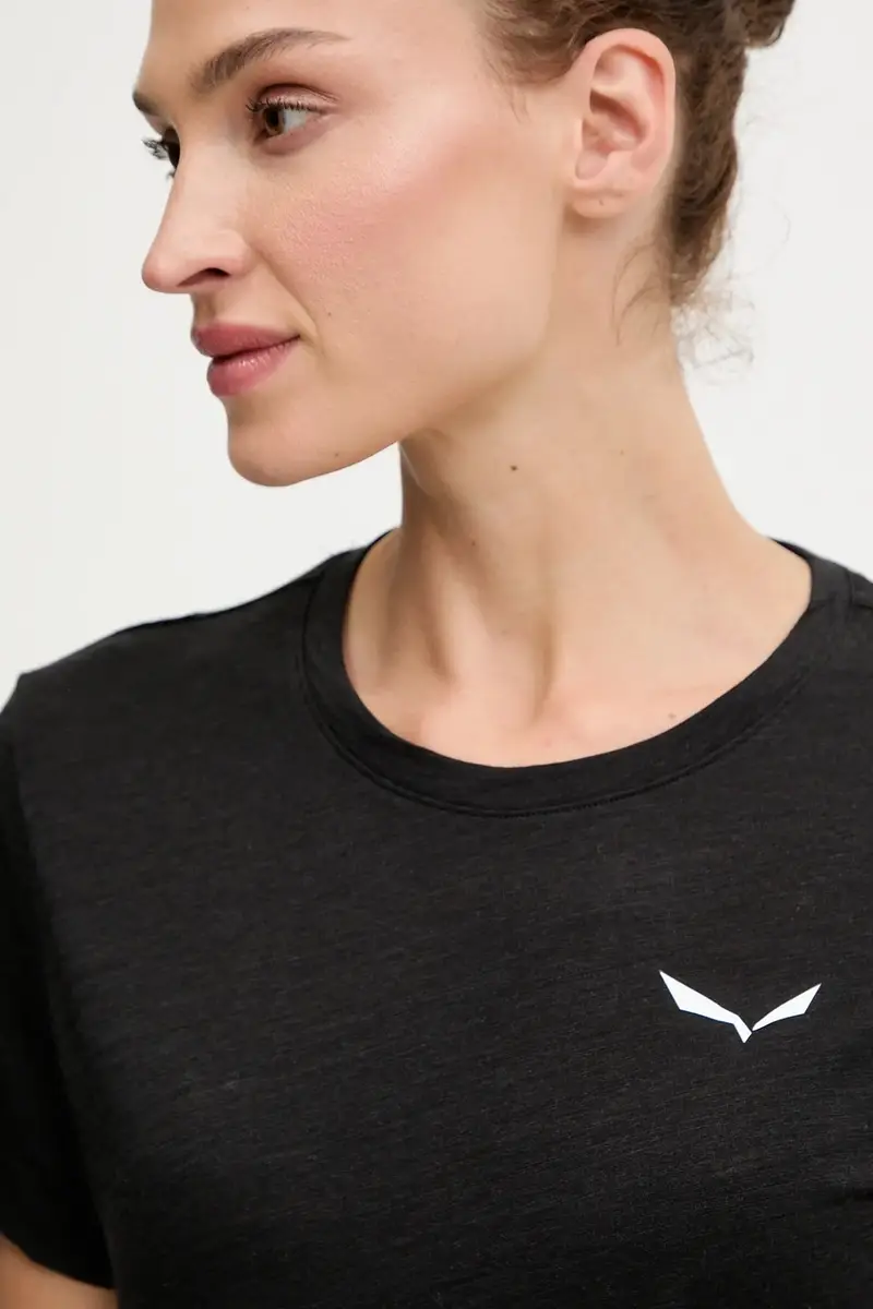 maglietta sportiva Eagle Minilogo colore beige 00.0000028855 Nero miniatura 4