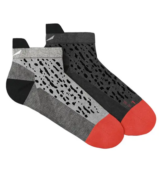 MTN TRN Sal Merino - calzini corti - donna Grey