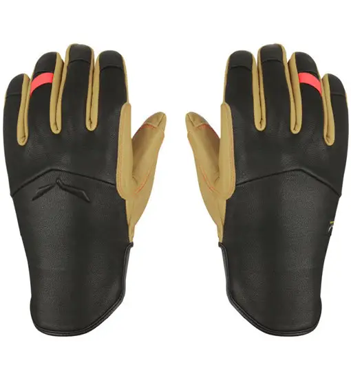 Ortles AM Leather W - guanti alpinismo - donna Black