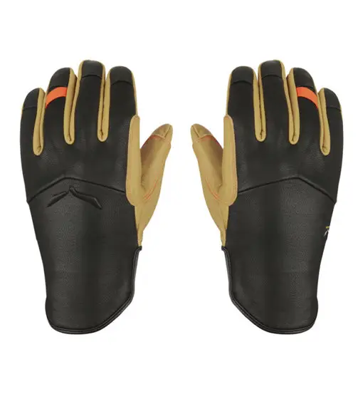 Ortles AM M Leather - guanti alpinismo - uomo Black