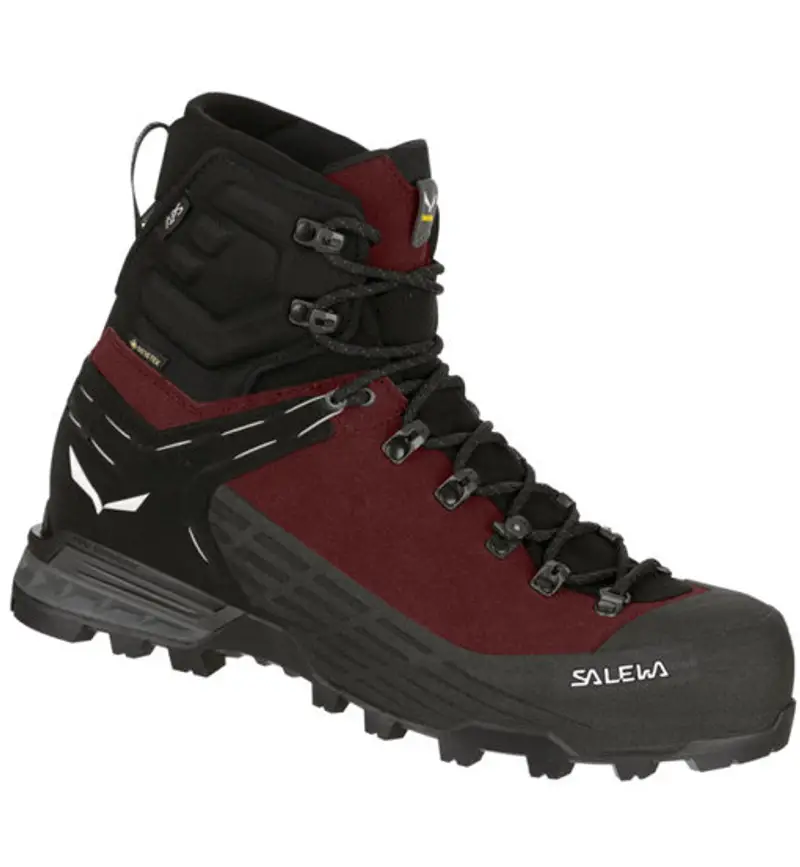 Ortles Ascent Mid GTX W - scarponi alta quota - donna Dark Red