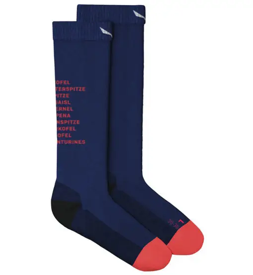 Ortles Dolomites Am W - calzini lunghi - donna Blue