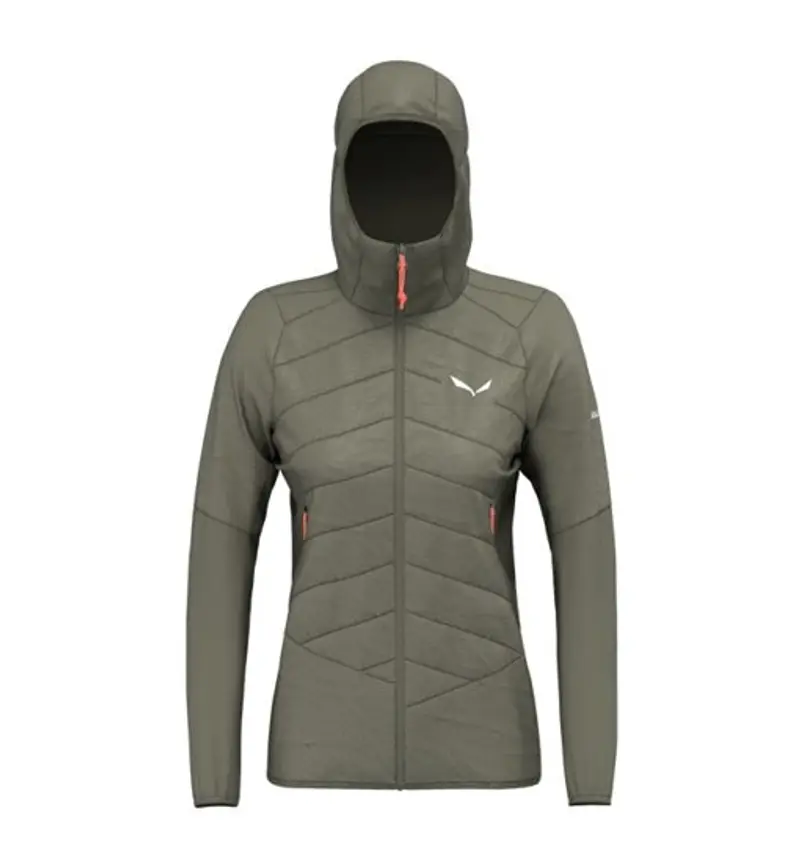 Ortles Hyb Twr W - giacca ibrida - donna Green