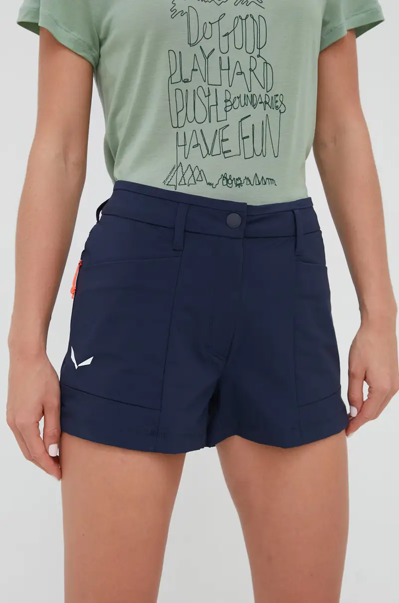 pantaloncini da esterno Puez colore blu navy 00-0000028315