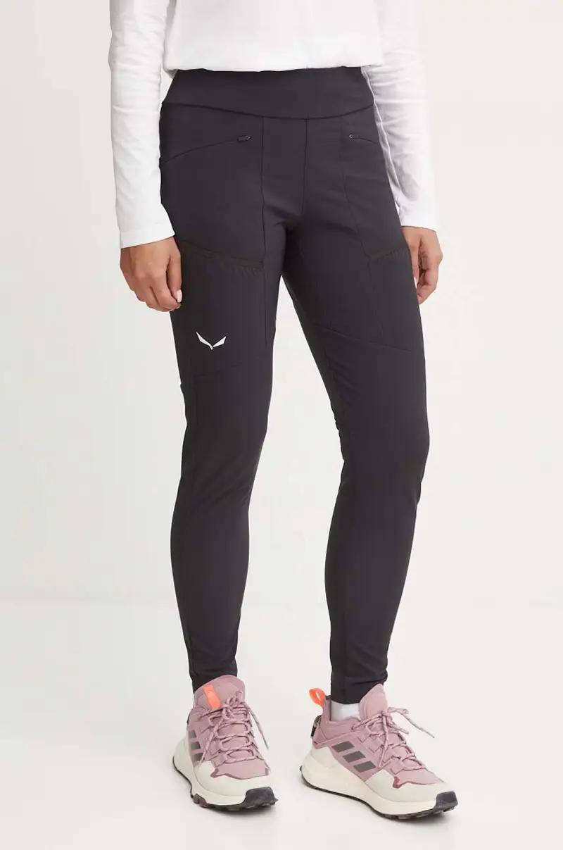 pantaloni da esterno Puez Warm Durastretch Cargo colore nero 00.0000028483