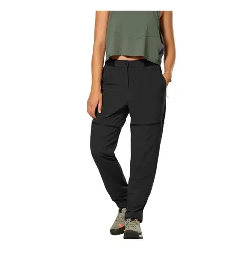 Pedroc 3 DST 2IN1 W - pantaloni zip off - donna Black