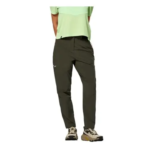 Pedroc 5 Dst W - pantaloni softshell - donna Green