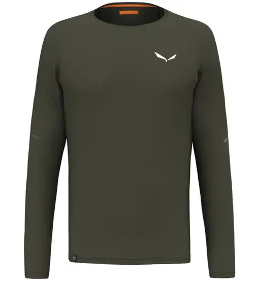 Pedroc Dry M L/S - maglia a maniche lunghe - uomo Green