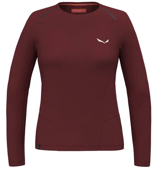 Pedroc Dry W - maglia a maniche lunghe - donna Red