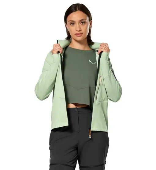 Pedroc Pl 3 W - felpa in pile - donna Green