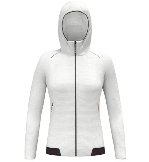 Pedroc Pl W Hoodie - felpa in pile - donna White