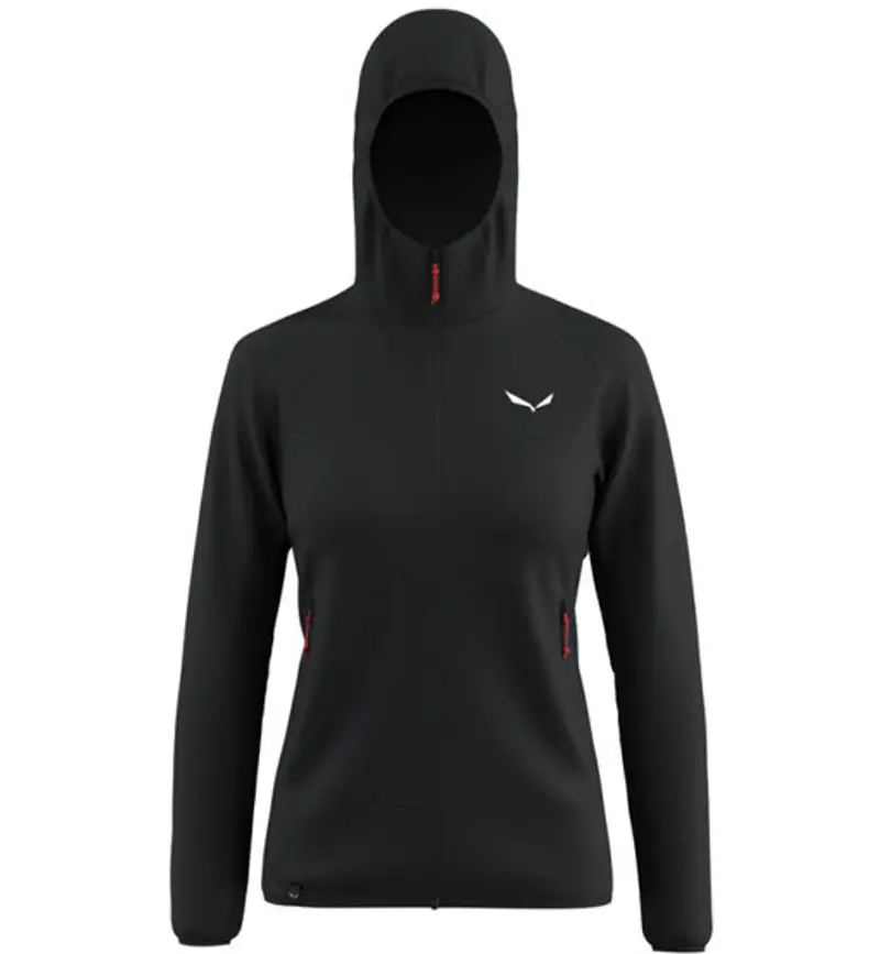 Puez Altavia Pl Hd W - felpa in pile - donna Black