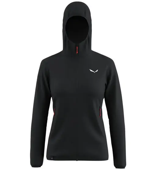 Puez Altavia Pl Hd W - felpa in pile - donna Black