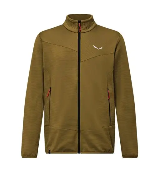 Puez Altavia Pl M - felpa in pile - uomo Dark Yellow